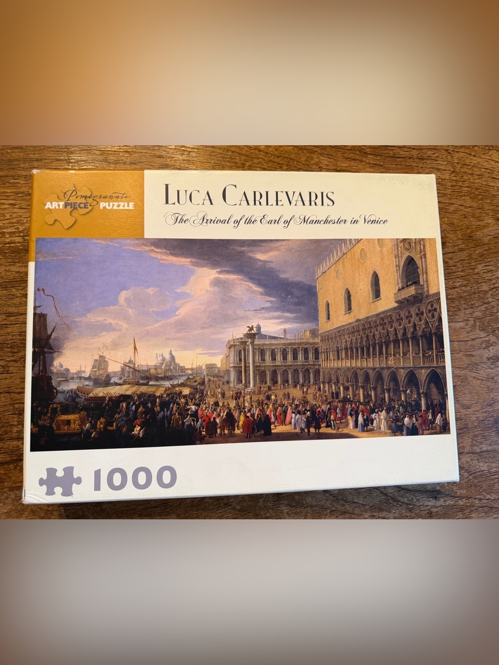 1000-Piece Venice Art Puzzle - Multi-Color